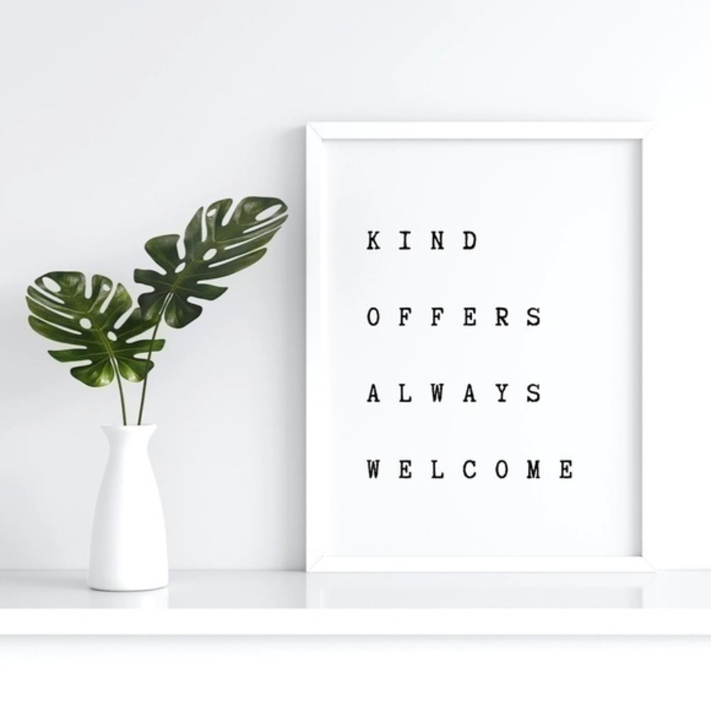 REASONABLE OFFERS ALWAYS WELCOME!